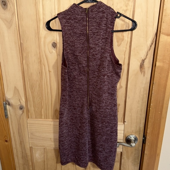 Cecico Sleeveless Maroon Dress - Picture 2 of 5